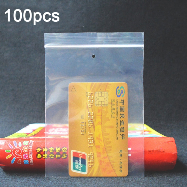 100pcs Perforated Ziplock Bag Thickened Transparent Packaging Bag Plastic Sealed Bag, 8 x 18cm 12 Silk Lower Hole, 8 x 18cm 12 Silk No Hole, 8 x 18cm 10 Silk No Hole, 9 x 13cm 10 Silk Lower Hole, 9 x 13cm 10 Silk No Hole, 12 x 18cm 10 Silk Lower Hole... 9 x 13cm 10 Silk Lower Hole