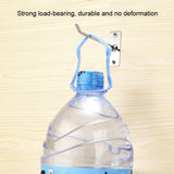 10pcs 4mm Thick Nail Wall Display Jewelry Hooks Single Wire Hook, 5cm, 10cm, 15cm, 20cm, 25cm