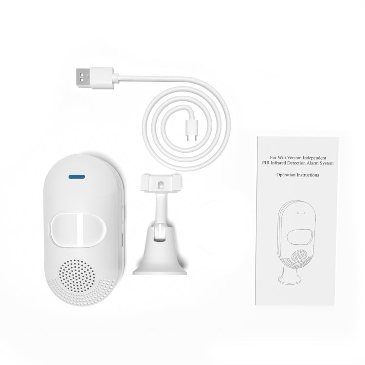 TUYA APP Control Wireless PIR Motion Sensor Alarm WiFi Motion Detector, Tuya WiFi