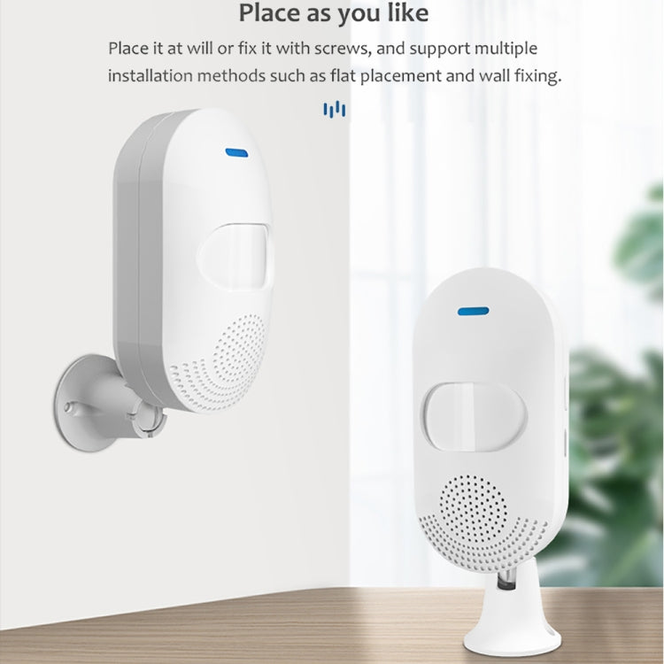 TUYA APP Control Wireless PIR Motion Sensor Alarm WiFi Motion Detector, Tuya WiFi