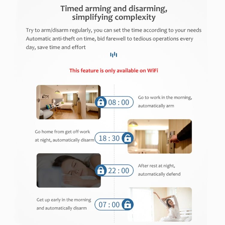 TUYA APP Control Wireless PIR Motion Sensor Alarm WiFi Motion Detector, Tuya WiFi