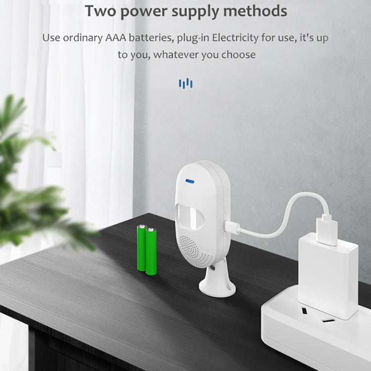 TUYA APP Control Wireless PIR Motion Sensor Alarm WiFi Motion Detector, Tuya WiFi