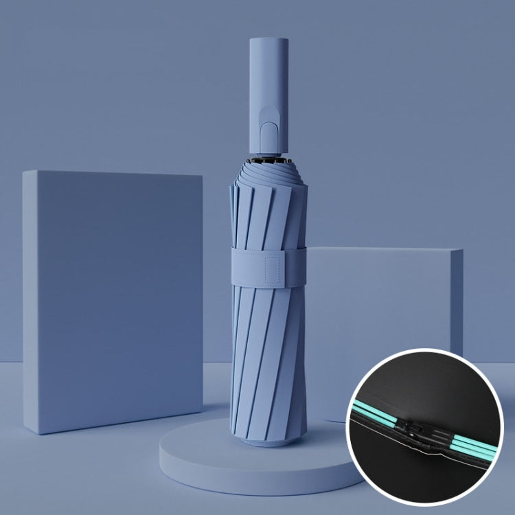 60 Bone Sunny Rain Dual-use Automatic Umbrella Wind-resistant Reinforced Sunshade UV Sun Umbrella, 60 Bones