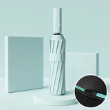 60 Bone Sunny Rain Dual-use Automatic Umbrella Wind-resistant Reinforced Sunshade UV Sun Umbrella, 60 Bones