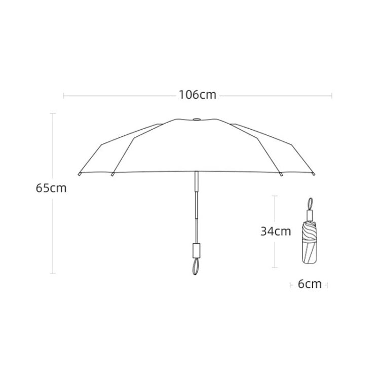20 Bone Reverse Double Bone Automatic Folding Umbrella Sunshade Sun Umbrella