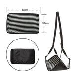 Travel Foot Rest Hammock Office Leisure Pedal, Sky Blue All-in-one, Black Split, Sky Blue Split, Blue Split, Rose Red Split, Black White Stripe All-in-one, Navy Blue All-in-one, Navy Blue Split