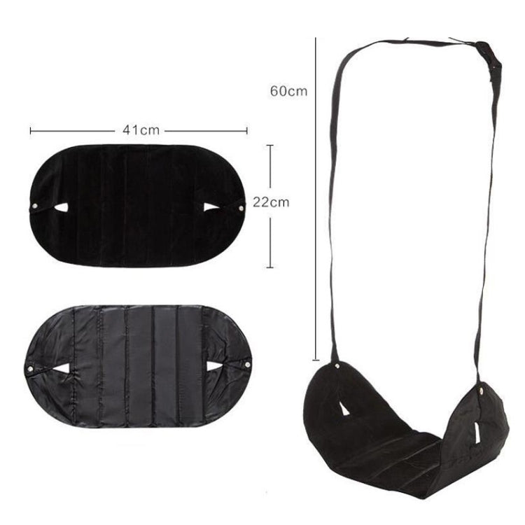 Travel Foot Rest Hammock Office Leisure Pedal, Sky Blue All-in-one, Black Split, Sky Blue Split, Blue Split, Rose Red Split, Black White Stripe All-in-one, Navy Blue All-in-one, Navy Blue Split