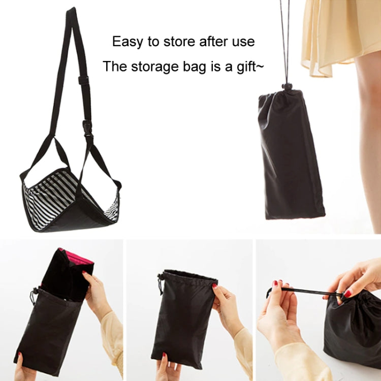 Travel Foot Rest Hammock Office Leisure Pedal, Sky Blue All-in-one, Black Split, Sky Blue Split, Blue Split, Rose Red Split, Black White Stripe All-in-one, Navy Blue All-in-one, Navy Blue Split