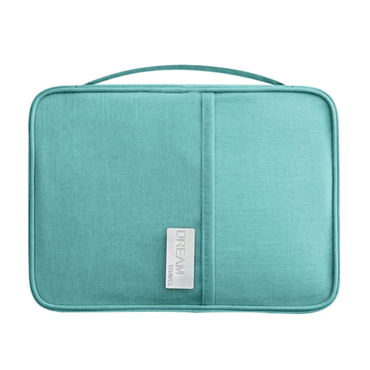 Travel Waterproof Dustproof Portable Passport Document Bag, Blue Large, Black Large, Gray Large, Navy Blue Large, Orange Pink Large, Blue Small, Black Small, Navy Blue Small, Orange Pink Small