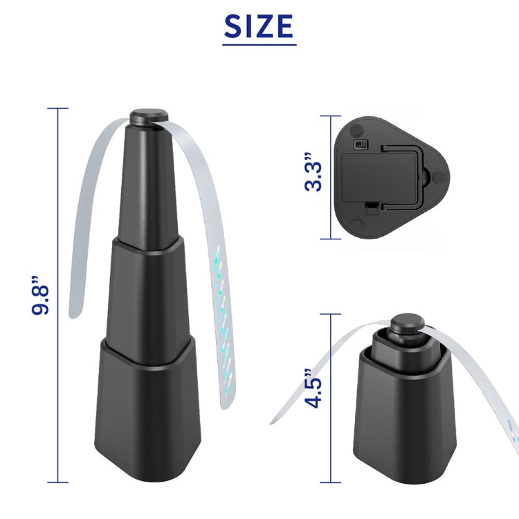 Telescopic Fan Blade Fly Repellent Indoor and Outdoor Multifunctional Automatic Fly Trap, Battery Model, Charging Model