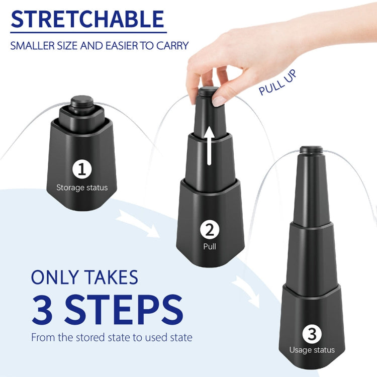 Telescopic Fan Blade Fly Repellent Indoor and Outdoor Multifunctional Automatic Fly Trap, Battery Model, Charging Model