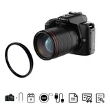 Dual-camera Night Vision 64 Million Pixel High-definition WIFI Digital Camera, Standard Without Memory Card, Standard+Fill Light, Standard+Macroscopic Mirror, Standard+Microphone, Standard+Handheld Bracket, Standard+Light+Lens+Mic+Bracket Standard+Macroscopic Mirror