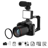 Dual-camera Night Vision 64 Million Pixel High-definition WIFI Digital Camera, Standard Without Memory Card, Standard+Fill Light, Standard+Macroscopic Mirror, Standard+Microphone, Standard+Handheld Bracket, Standard+Light+Lens+Mic+Bracket Standard+Light+Lens+Mic+Bracket