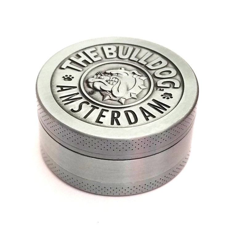 50mm Bulldog Grinder Tobacco Herb Zinc Alloy Grinders, 3 -layer Bronze, 3-layer Ancient Silver, 4 -layer Bronze, 4 -layer Ancient Silver
