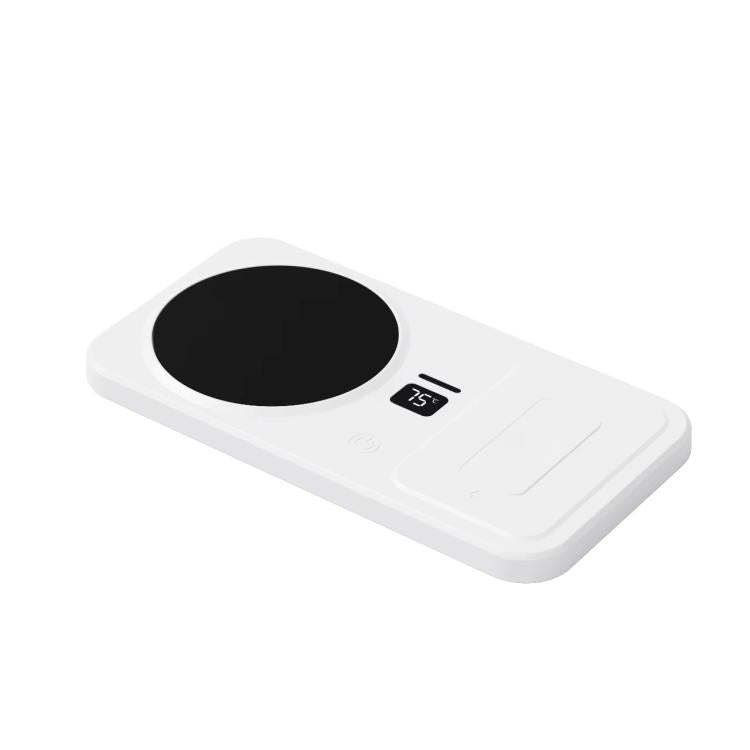 2-in-1 Wireless Charger & Heated Cup Warmer 3 Temp Settings 55/65/75 degrees Celsius, EU Plug White, US Plug White, EU Plug Black, US Plug Black US Plug White