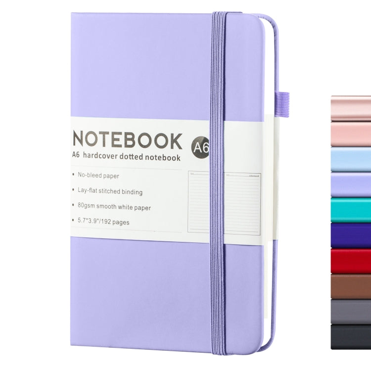 A6 PU Leather Notebook Business Notepad 96 Sheets Inner Pages, A6
