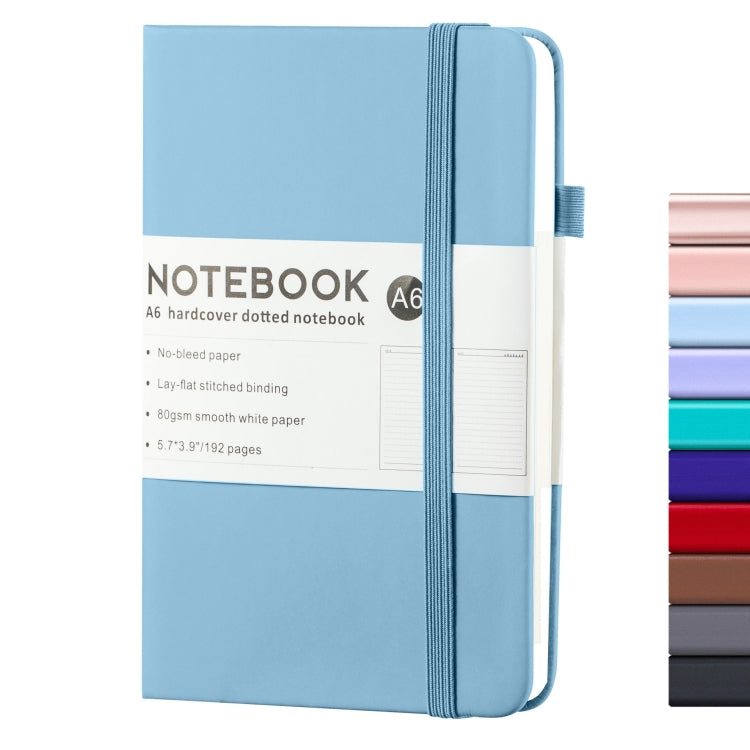 A6 PU Leather Notebook Business Notepad 96 Sheets Inner Pages, A6