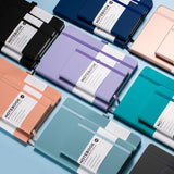 A6 PU Leather Notebook Business Notepad 96 Sheets Inner Pages, A6