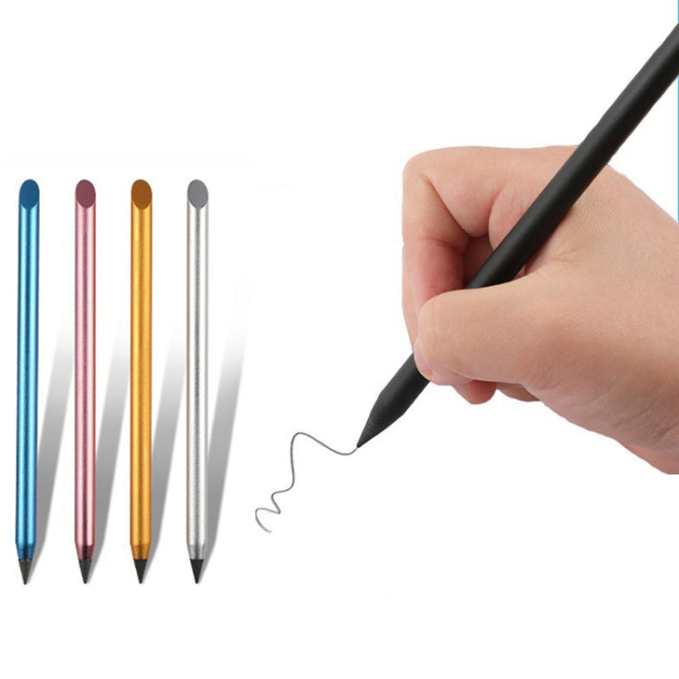 Office Pencil Unlimited Writing Eternal Metal Pen Inkless Pen Student Writing Pencil, HB