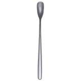 15cm 304 Stainless Steel Spoon Coffee Square Head Spoon Long Handle Mixing Spoon, Stainless Steel Color, Titanium Gold, Rose Gold, Titanium Black, Blue, Purple