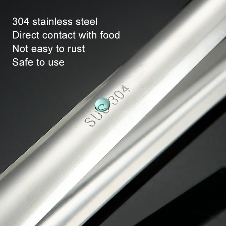 With Teeth Non-Slip Stainless Steel Ice Clip Mirror Polishing Coffee Square Sugar Clip, Stainless Steel Color