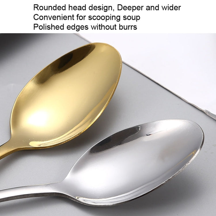 24pcs/set Boxed Stainless Steel Cutlery Knife, Fork and Spoon Cutlery Set, Silver, Gold, Rose Gold, Colorful, Black, Blue, Purple