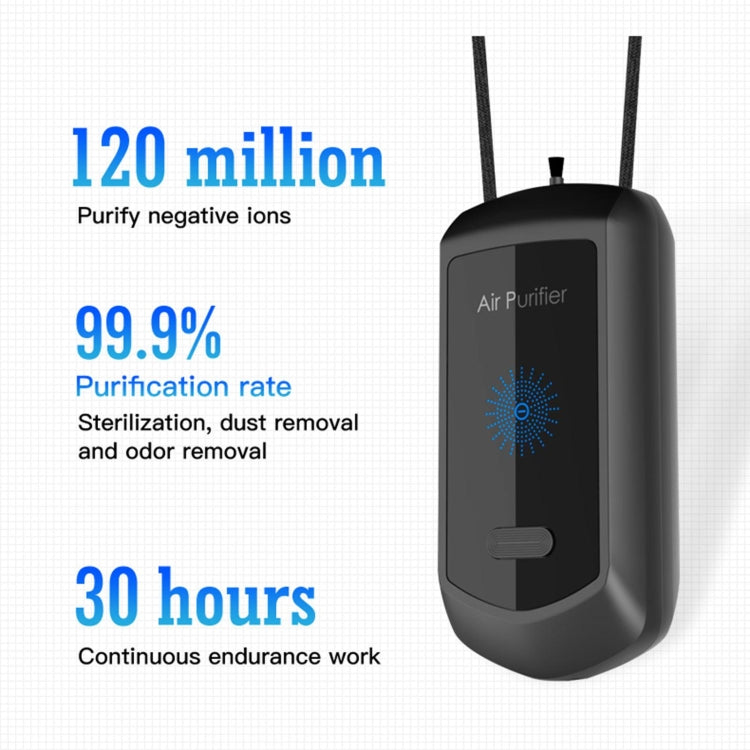 120 Million Negative Ion Air Purifier Mini Hanging Neck Purifier
