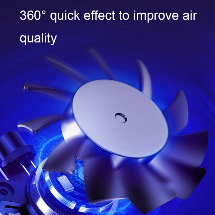 USB Plug-in Home Bedroom Deodorizer Desktop Car Negative Ion Air Purifier, Square