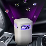 USB Plug-in Home Bedroom Deodorizer Desktop Car Negative Ion Air Purifier, Square