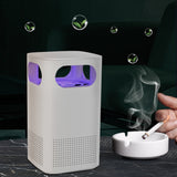 USB Plug-in Home Bedroom Deodorizer Desktop Car Negative Ion Air Purifier, Square