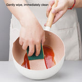 20cm With Cover Boil Instant Noodles Non-Stick Pan Baby Food Supplement Pan Maifan Stone Small Milk Pot, 20cm With Cover Black, 20cm With Cover White, 20cm With Cover Blue, 20cm With Cover Pink