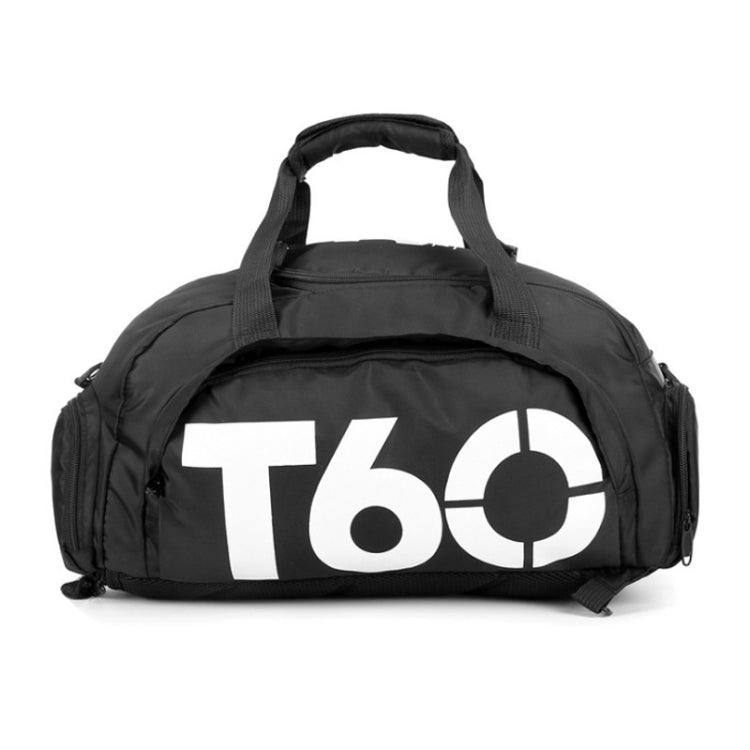 Wet and Dry Separation Fitness Backpack Swimming Taekwondo Waterproof Travel Bag, Red, Black Bottom White Word, Black Bottom Yellow Word, Simple Black Bottom Blue Word, Blue