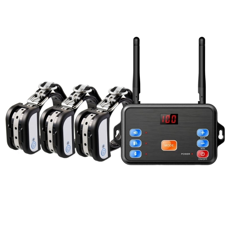 2 In 1 Pet Wireless Fence Bark Control Smart Dog Trainer, 1 For 1, 1 For 2, 1 For 3