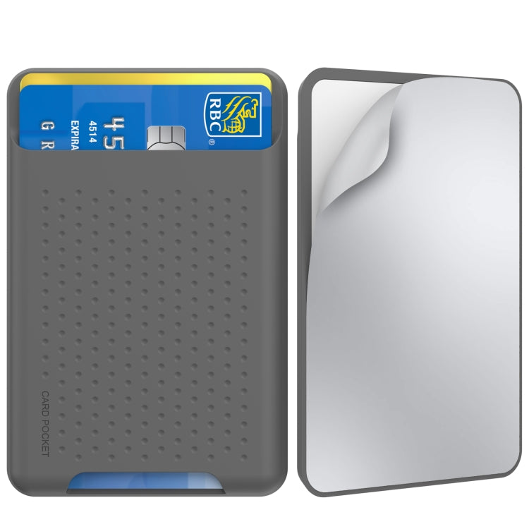 AhaStyle PT133 Adhesive Model Mobile Phone Silicone Card Case, Adhesive