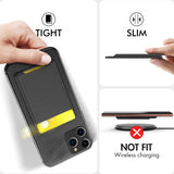 AhaStyle PT133 Adhesive Model Mobile Phone Silicone Card Case, Adhesive
