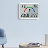 Magnetic LCD Digital Aalarm Clock Large Screen With Temperature Humidity Display