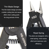 Plastic Model Thin Blade Waterjet Cutting Plier Diagonal Plier Handmade Plier, HSD HS-30NAS