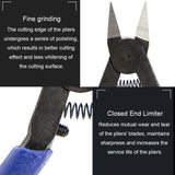 Plastic Model Thin Blade Waterjet Cutting Plier Diagonal Plier Handmade Plier, HSD HS-30NAS