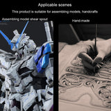 Plastic Model Thin Blade Waterjet Cutting Plier Diagonal Plier Handmade Plier, HSD HS-30NAS