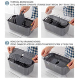 22 in 1 Multifunctional Food Chopper Grater Onion Dicer Veggie Cutter with 13 Stainless Steel Blades, 22 in 1 Multifunctional