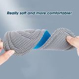 10pairs 5D Nano Antibacterial Deodorant Breathable Anti-Slip Massage Insole, 35-36, 37-38, 39-40, 41-42, 43-44, 45-46