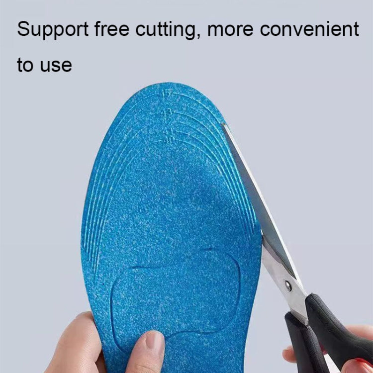 10pairs 5D Nano Antibacterial Deodorant Breathable Anti-Slip Massage Insole, 35-36, 37-38, 39-40, 41-42, 43-44, 45-46
