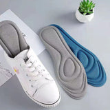 10pairs 5D Nano Antibacterial Deodorant Breathable Anti-Slip Massage Insole, 35-36, 37-38, 39-40, 41-42, 43-44, 45-46