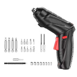 Home Use Mini Rechargeable Multifunction Electric Screwdriver Electric Drill Tool Set, 15pcs/set, 30pcs/set