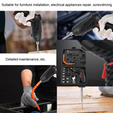 Home Use Mini Rechargeable Multifunction Electric Screwdriver Electric Drill Tool Set, 15pcs/set, 30pcs/set