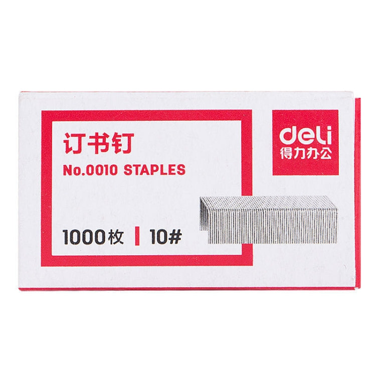 Deli 0010 10 1000pcs/box Portable Booking Machine Staples