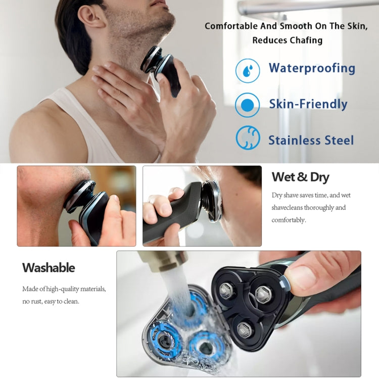 For Philips Electric Shaver S5000 Series SH50 Replacement Blade Head Integral Three Head, SH50 Blade Head