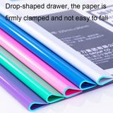 10pcs Deli 5538 File Folder Insert A4 File Drawer Folder Transparent Cover