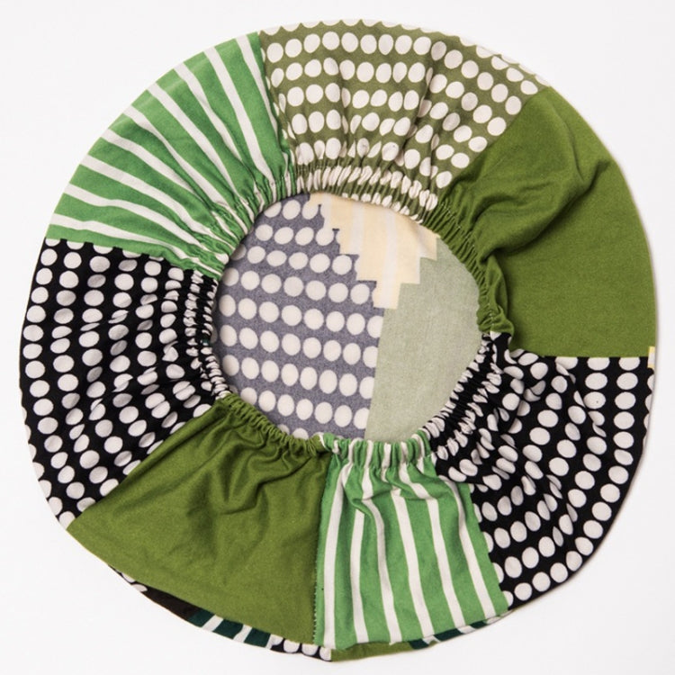 Elastic Printing Round Stool Sleeve Round Stool Chair Cover Bar Stool Cover, Diameter 30-34cm Available