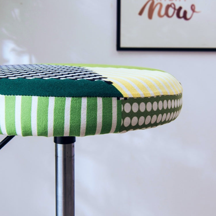 Elastic Printing Round Stool Sleeve Round Stool Chair Cover Bar Stool Cover, Diameter 30-34cm Available